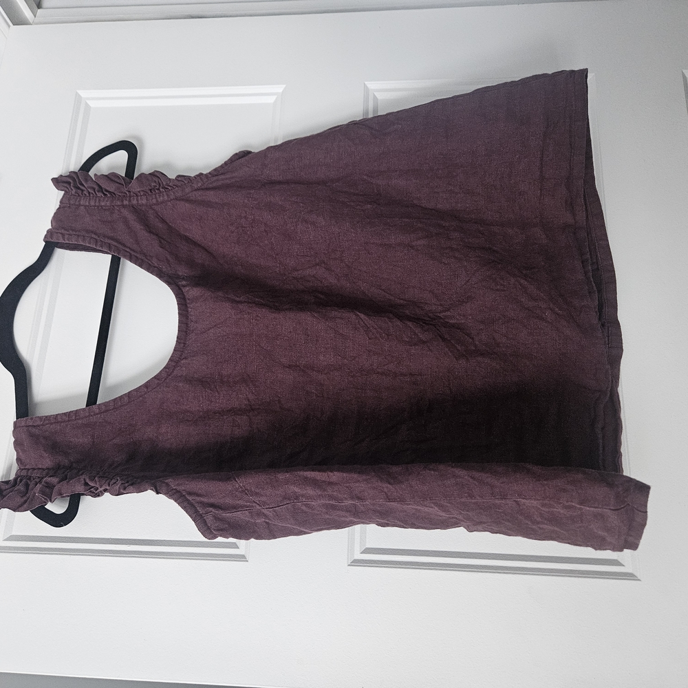 notPERFECTLINEN Menorca Tank Size L